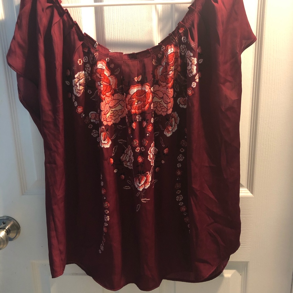 BOGO 50% LC Lauren Conrad Floral Blouse